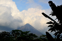 Arenal Volcano in the northern rain forest