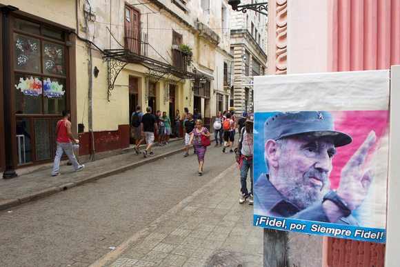 Fidel is still popular