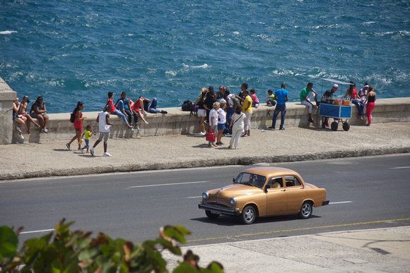 The Malecon along the water front