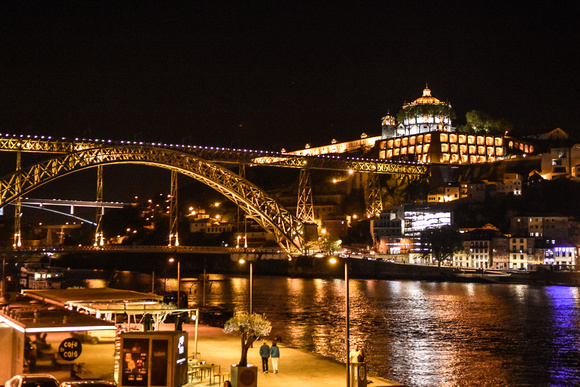 The water front of Porto