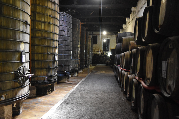 Thousands of barrels of Port wine