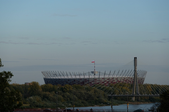 The Soccer Stadium in Krakow